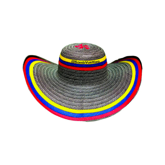 Sombrero 23 Fibras Exclusivo Pinta Tricolor MY