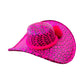 Sombrero Exclusivo con Pompones Fucsia