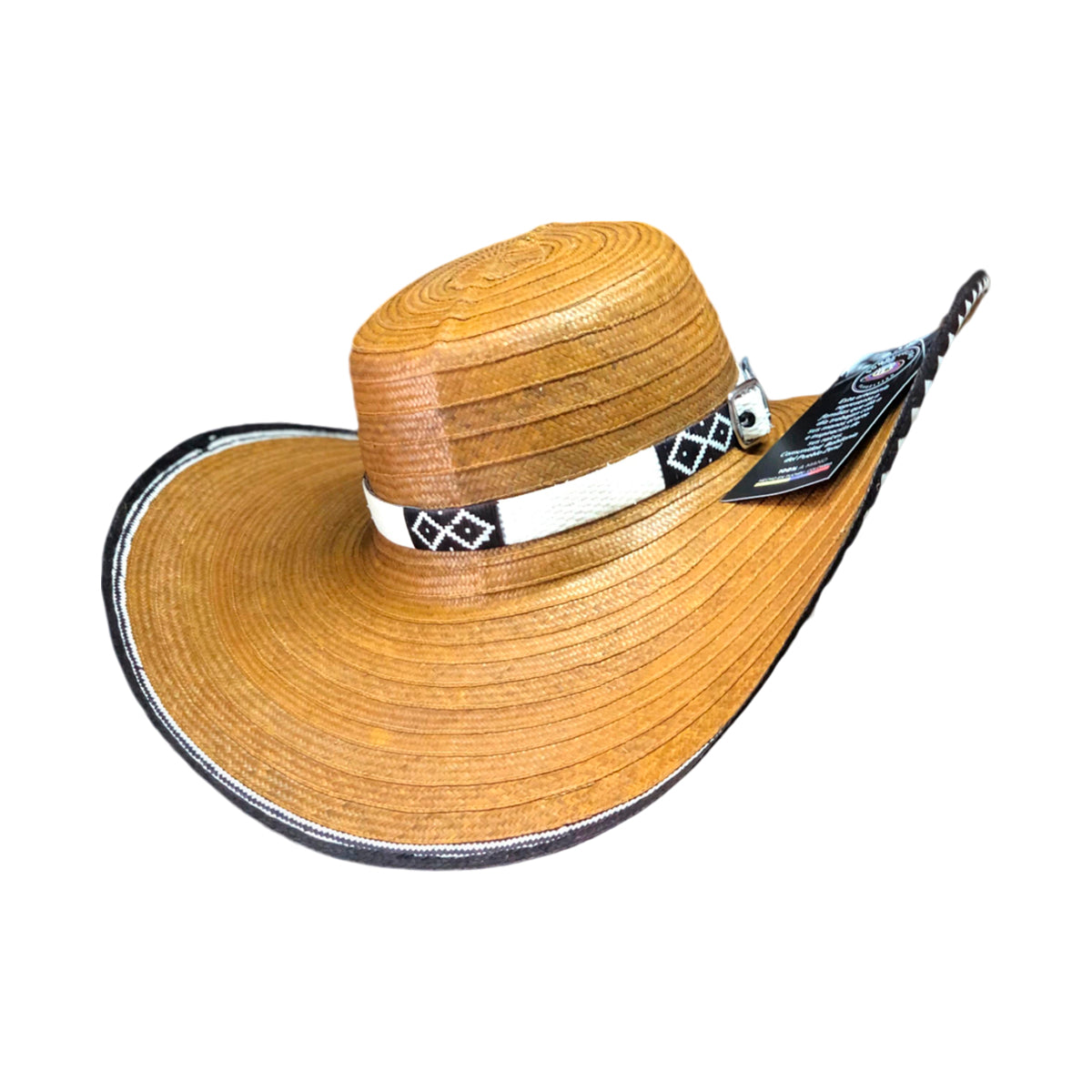 Sombrero Marrón 23 Fibras Diseño Extrafino