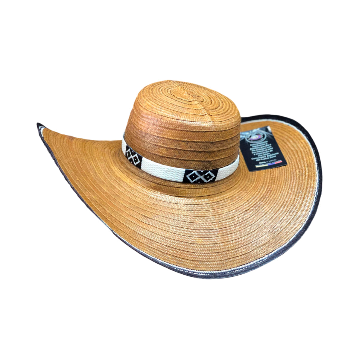 Sombrero Marrón 23 Fibras Diseño Extrafino