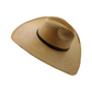 Sombrero 19 Fibras Hormado Diseño Crudo