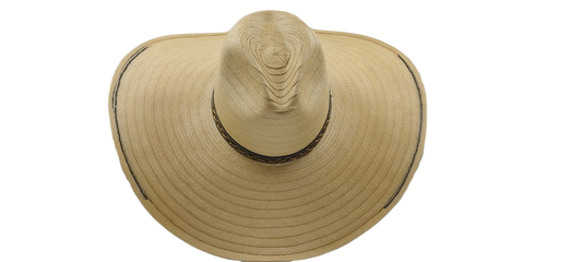 Sombrero 19 Fibras Hormado Diseño Crudo