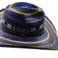 Sombrero 19 Fibras Hormado Azul