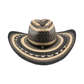 Sombrero 27 Fibras Hormado Negro y Beige