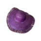 Pava con Flecos Exclusiva Diseño Morada