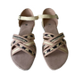 Sandalias Artesanales a Mano Diseño Beige