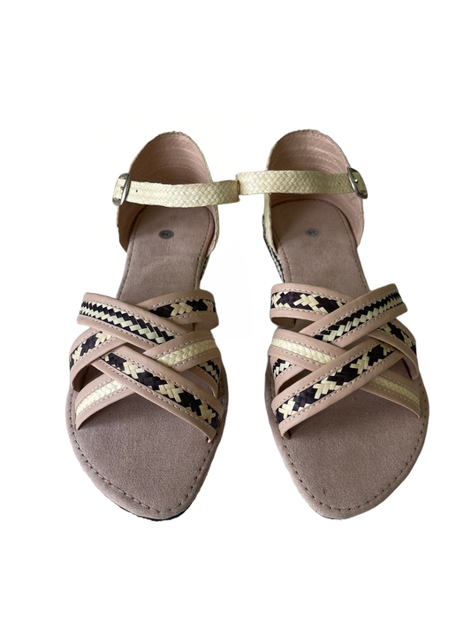 Sandalias Artesanales a Mano Diseño Beige