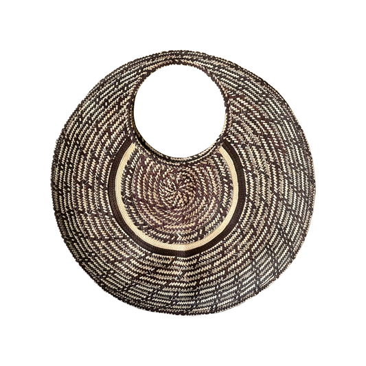 Bolso Diseño Disco Caña Flecha a Mano