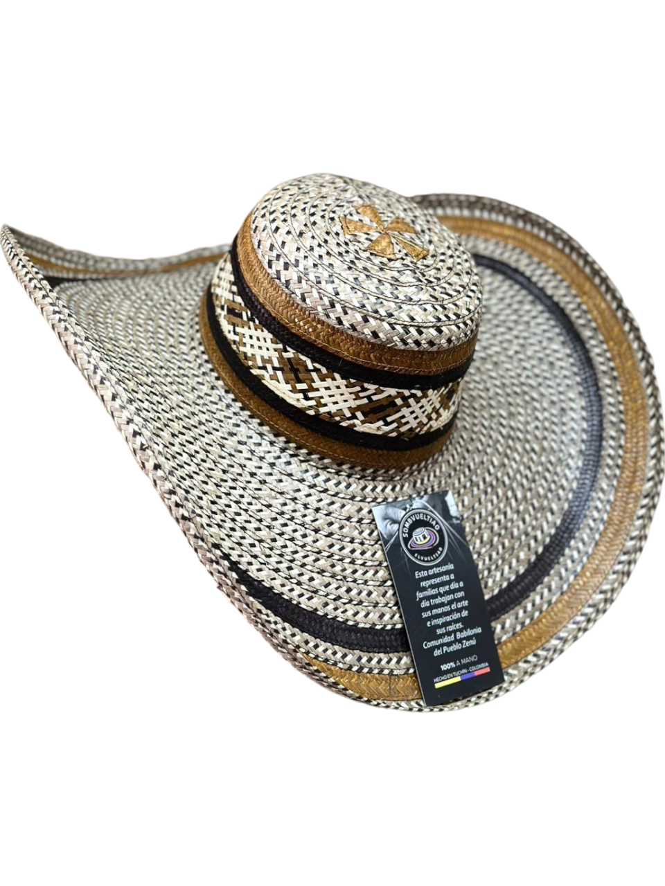 Sombrero Exclusivo Económico con Figuras Línea Tierra