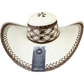 Sombrero Exclusivo Beige con Figuras Línea Tierra