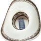 Sombrero Exclusivo Beige con Figuras Línea Tierra
