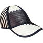 Gorra Artesanal Exclusiva Diseño Beige y Negro