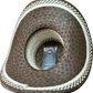 Sombrero Exclusivo Marrón con Figuras Línea Tierra