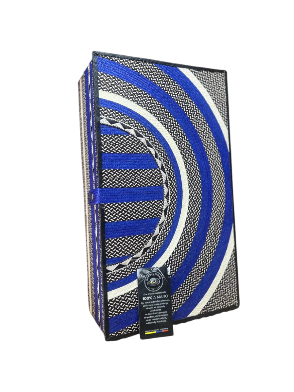 Estuche Especial Azul Exclusivo para Sombrero Vueltiao