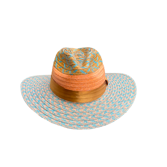 Sombrero Panameño Caña Flecha Múltiples Colores MY