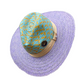 Sombrero Panameño Multicolor Figuras a Mano