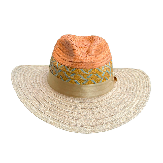 Sombrero Panameño Exclusivo Beige a Mano MY