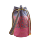 Mochila de Caña Flecha Exclusiva Rosada con Morado