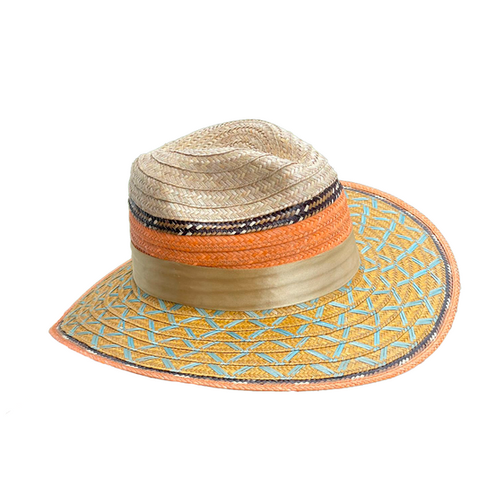 Sombrero Panameño Caña Flecha Fino Colores MY