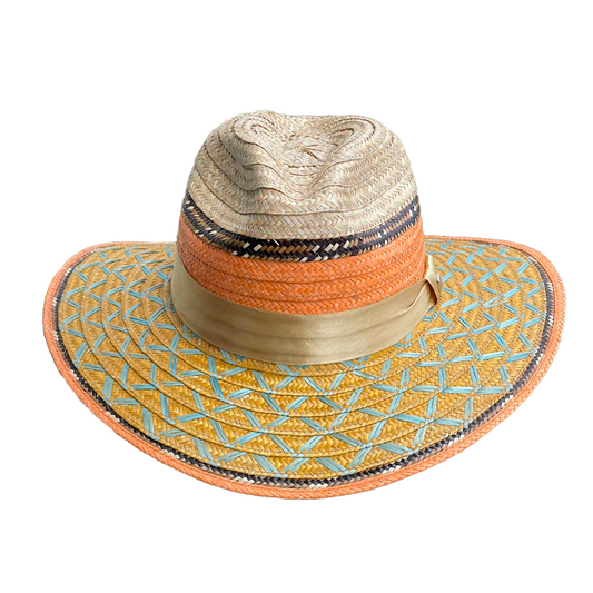 Sombrero Panameño Caña Flecha Fino Colores MY