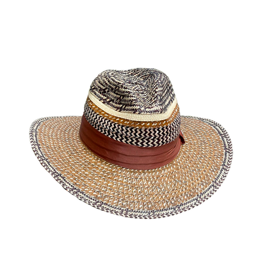 Sombrero Panameño Exclusivo Diseño a Mano MY