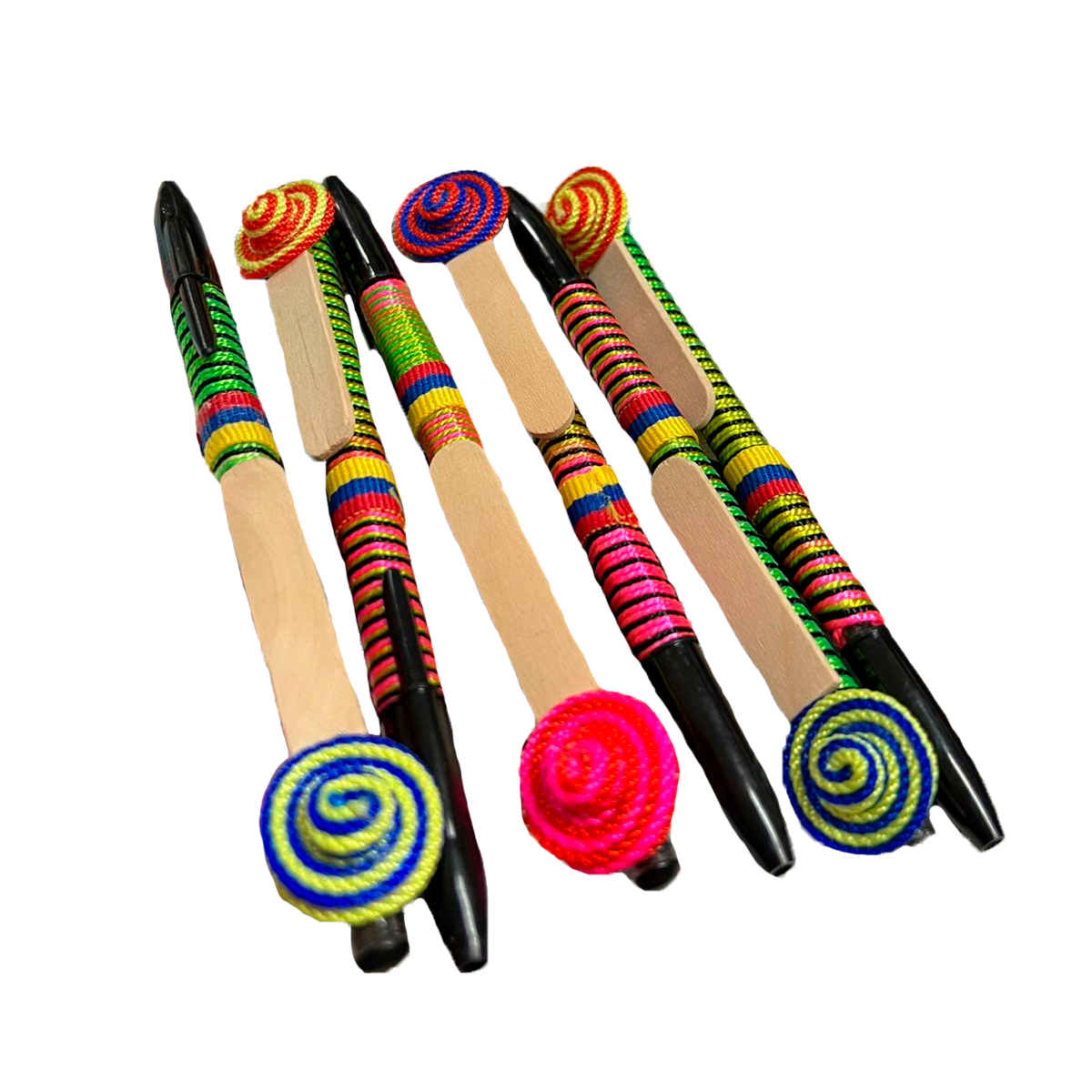 Lapiceros Artesanal Diseño coloridos