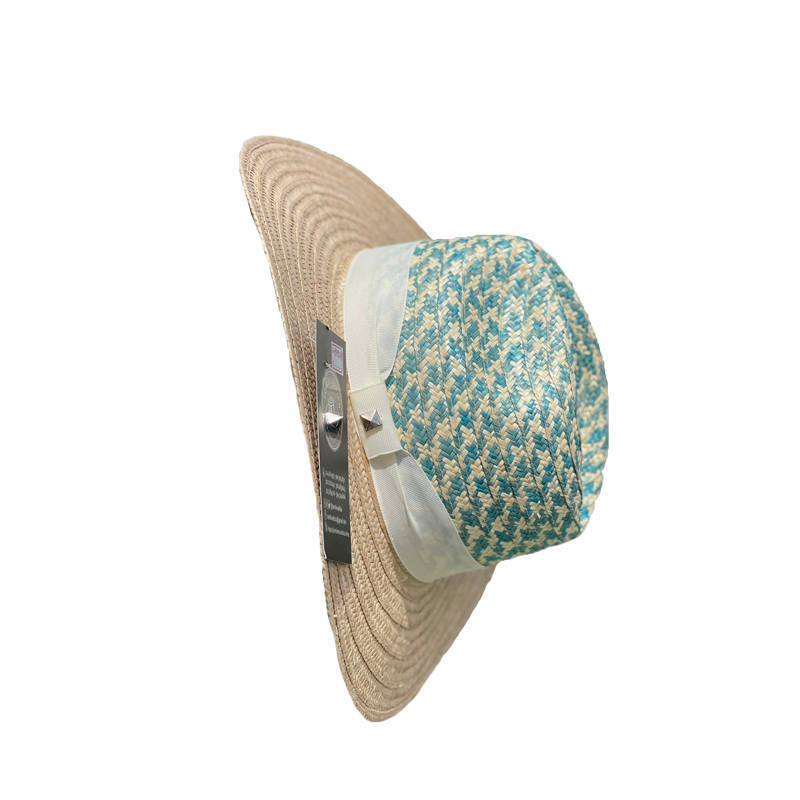 Sombrero Exclusivo Panameño Figuras Azules
