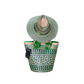 Combo Exclusivo Sombrero + Bolso Diseño Verde