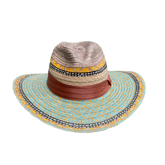 Sombrero Panameño Multicolor Caña Flecha MY