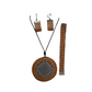 Juego De Accesorio Diseño en color marron con blanco