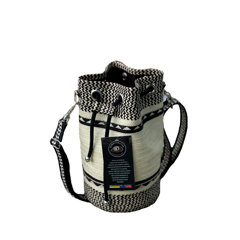 Mochila Exclusiva Caña Flecha Cruda con Peine