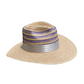 Sombrero Panameño Artesanal Diseño Franjas