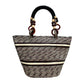 Bolso Exclusivo Caña Flecha Diseño Ajedrez