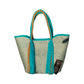Bolso Exclusivo Fino Asa Hilo Azul