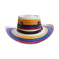 Sombrero Corto 27 Fibras Diseño Colombiano