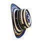 Sombrero Corto 27 Fibras Diseño Pinta Tricolor