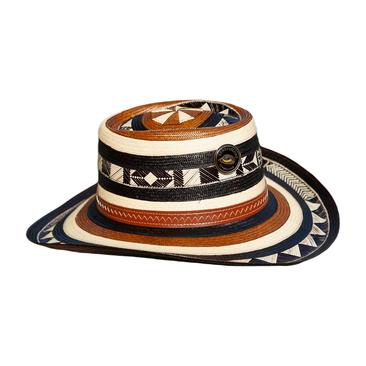 Sombrero Corto 31 Fibras Pintas Tradicionales