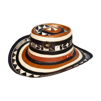 Sombrero Corto 31 Fibras Pintas Tradicionales