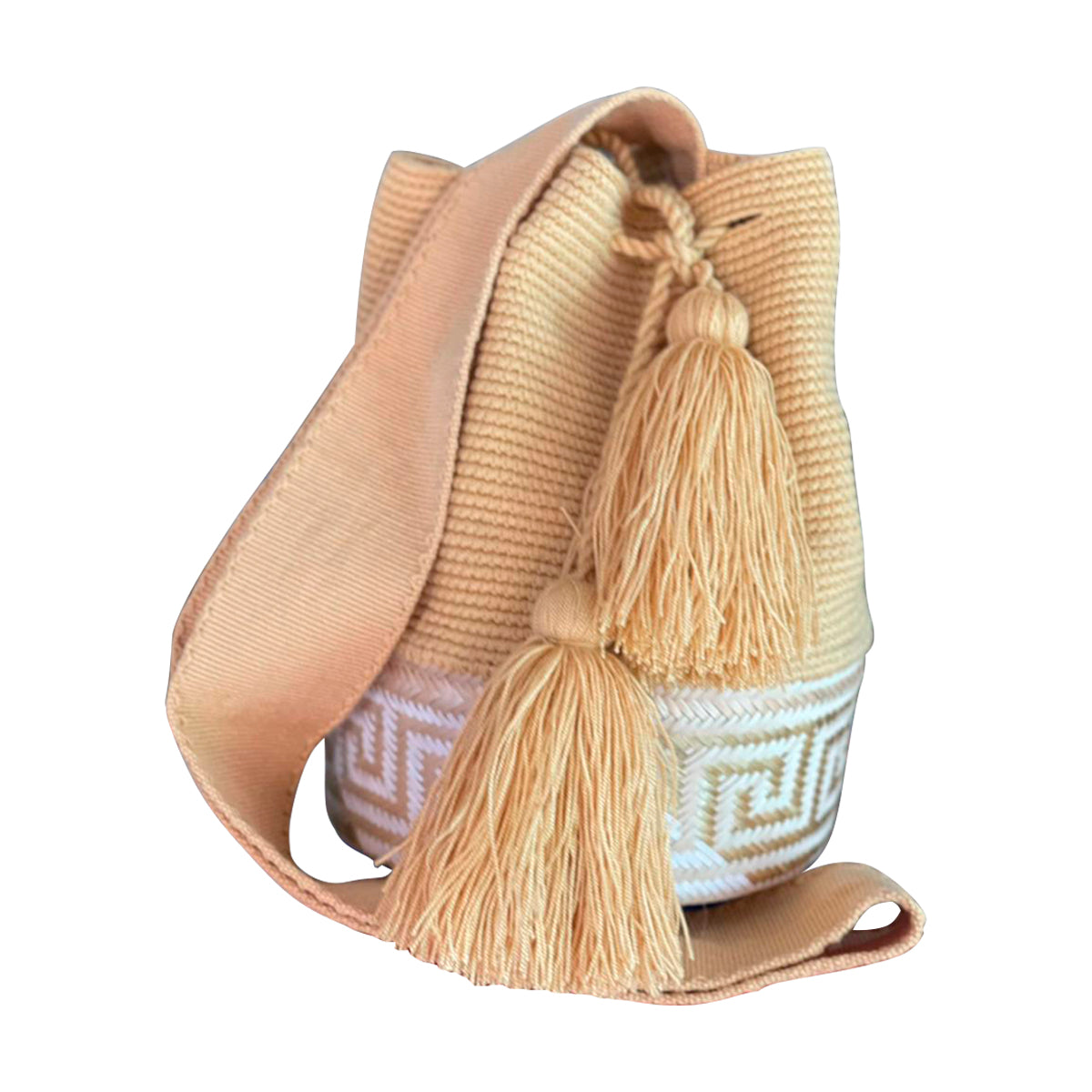 Mochila de Hilo Beige