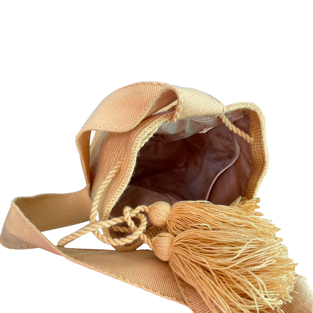 Mochila de Hilo Beige