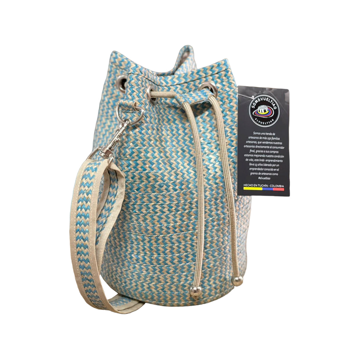 Mochila Caña Flecha Coleccion Mapurizen Diseño Bicolor