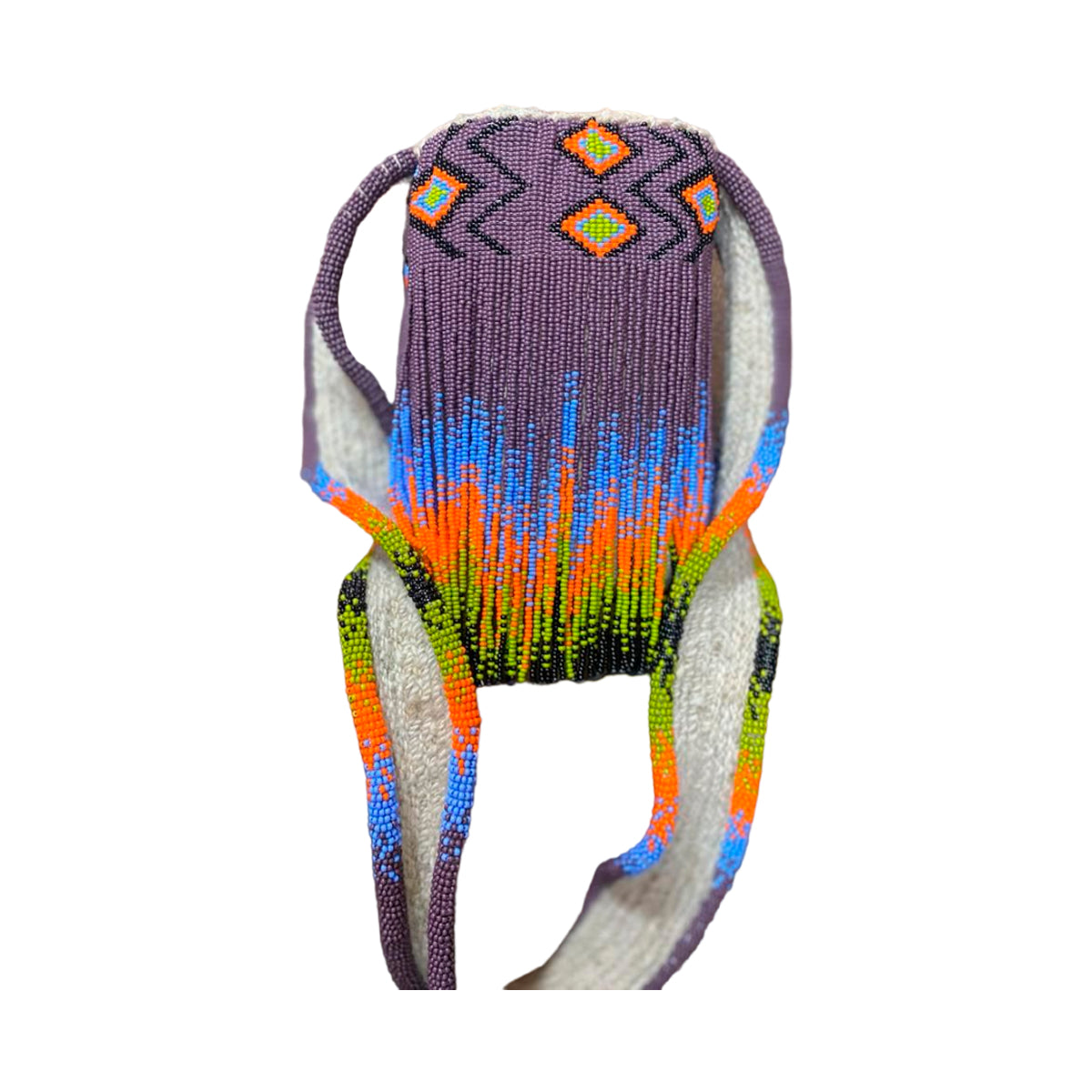 Mochila Exlcusiva Multicolor Figuras Perlas