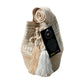 Mochila Wayuu Exclusiva Beige Diseño Cruda