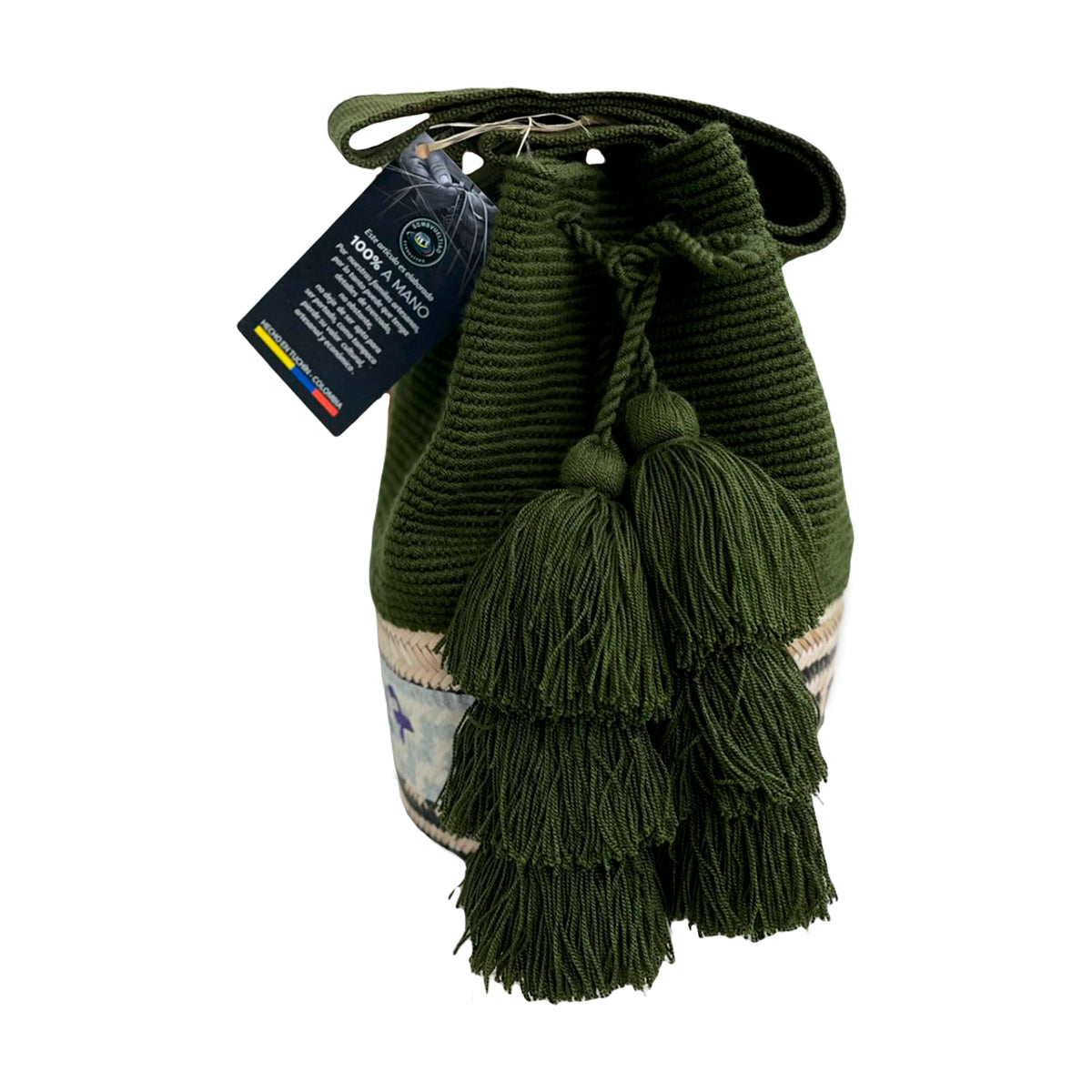 Mochila de Hilo color Verde pino
