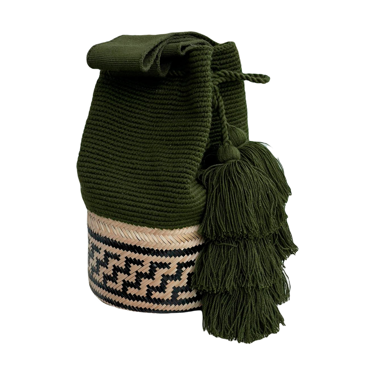 Mochila de Hilo color Verde pino