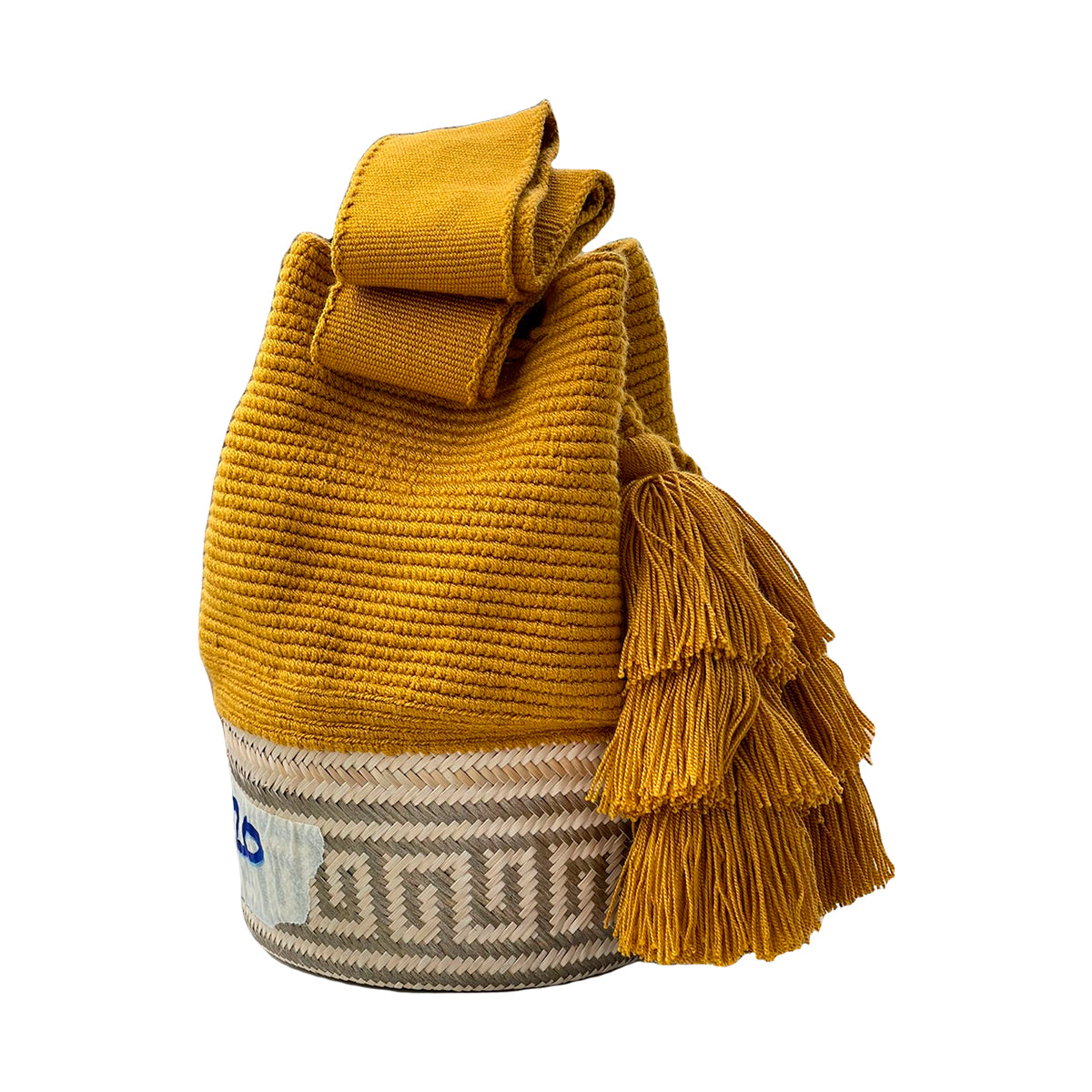 Mochila de Hilo color Mostaza
