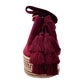 Mochila de Hilo color vinotinto