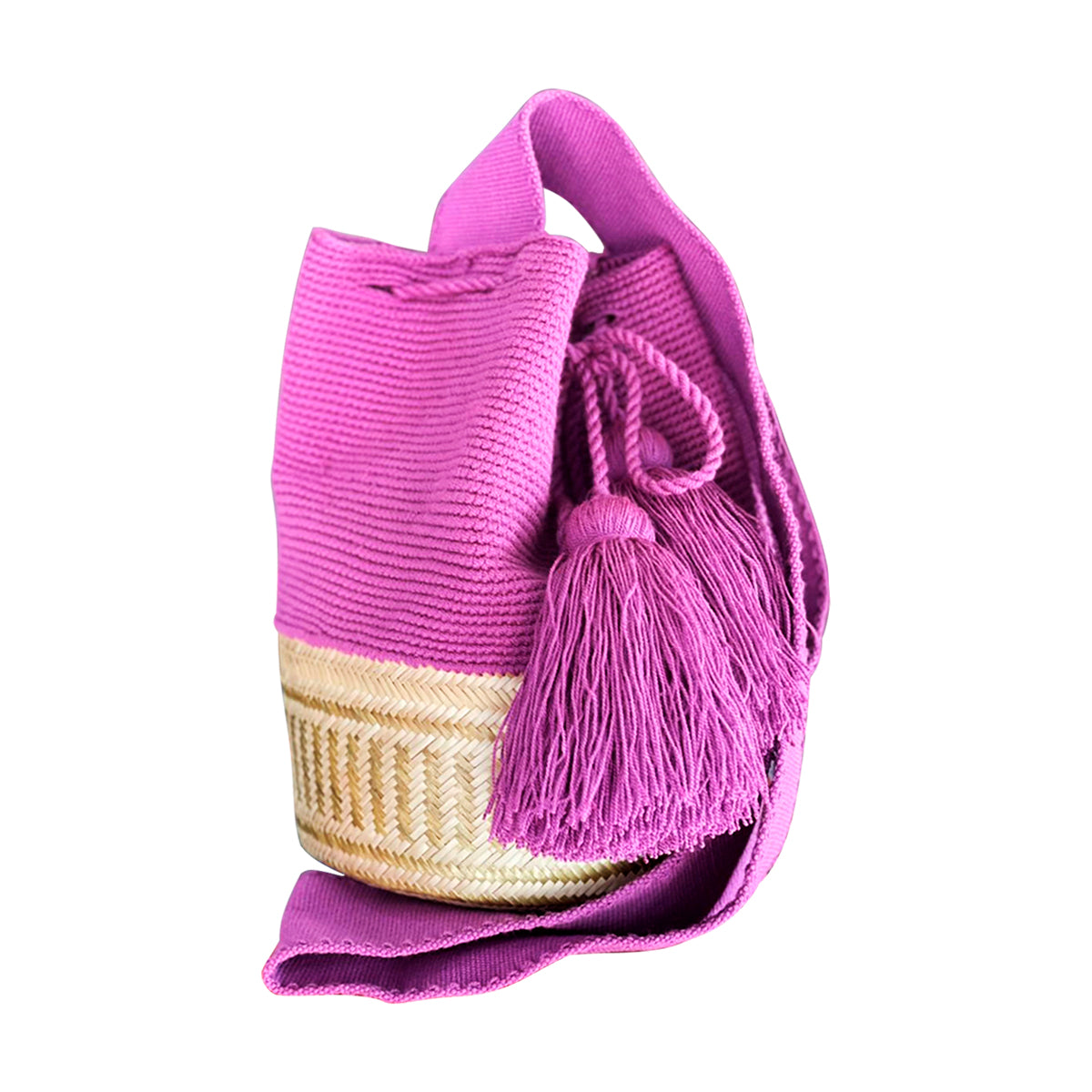 Mochila de Hilo color Rosa Chicle