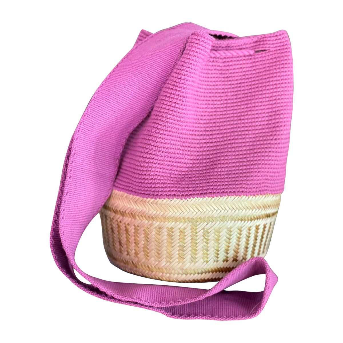 Mochila de Hilo color Rosa Chicle