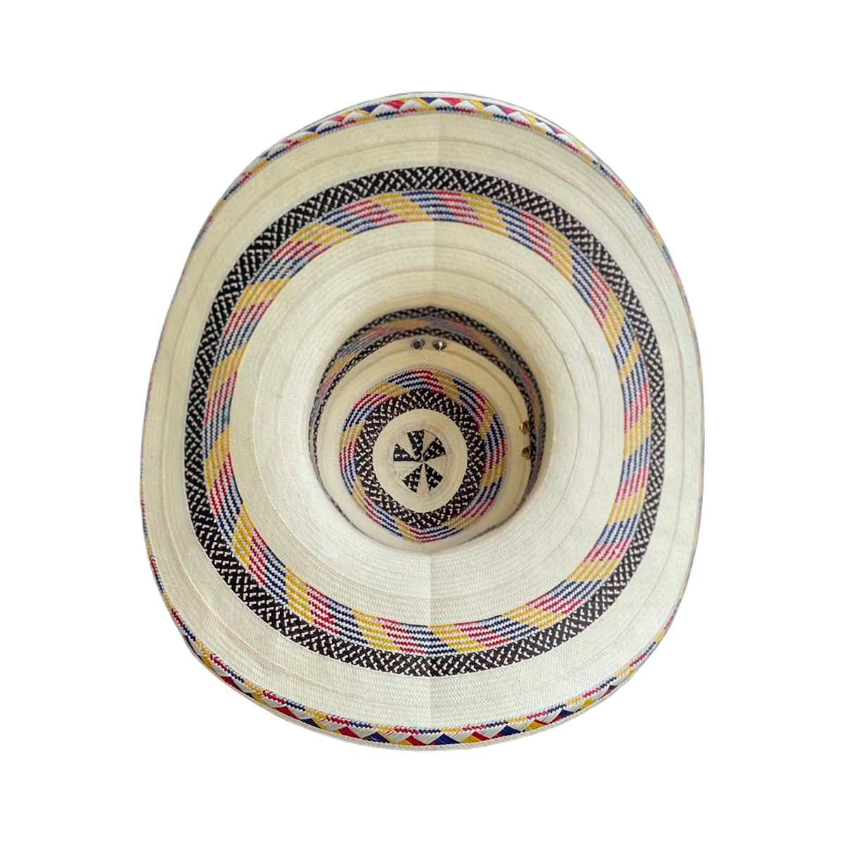 Sombrero 27 Fibras Exclusivo Multicolor Extrafino